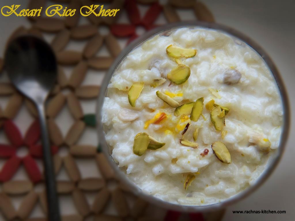 Rice Kheer Recipe With Step By Step Pictures Rachna's Kitchen