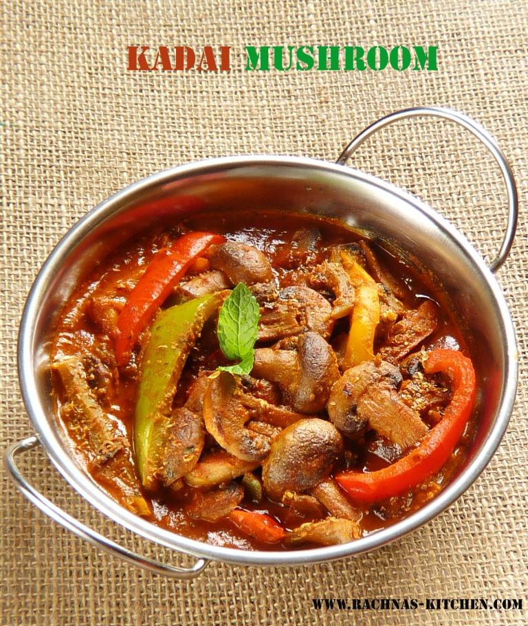 How to prepare kadai mushro