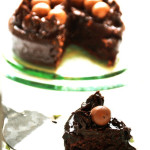 Eggless chocolate cake