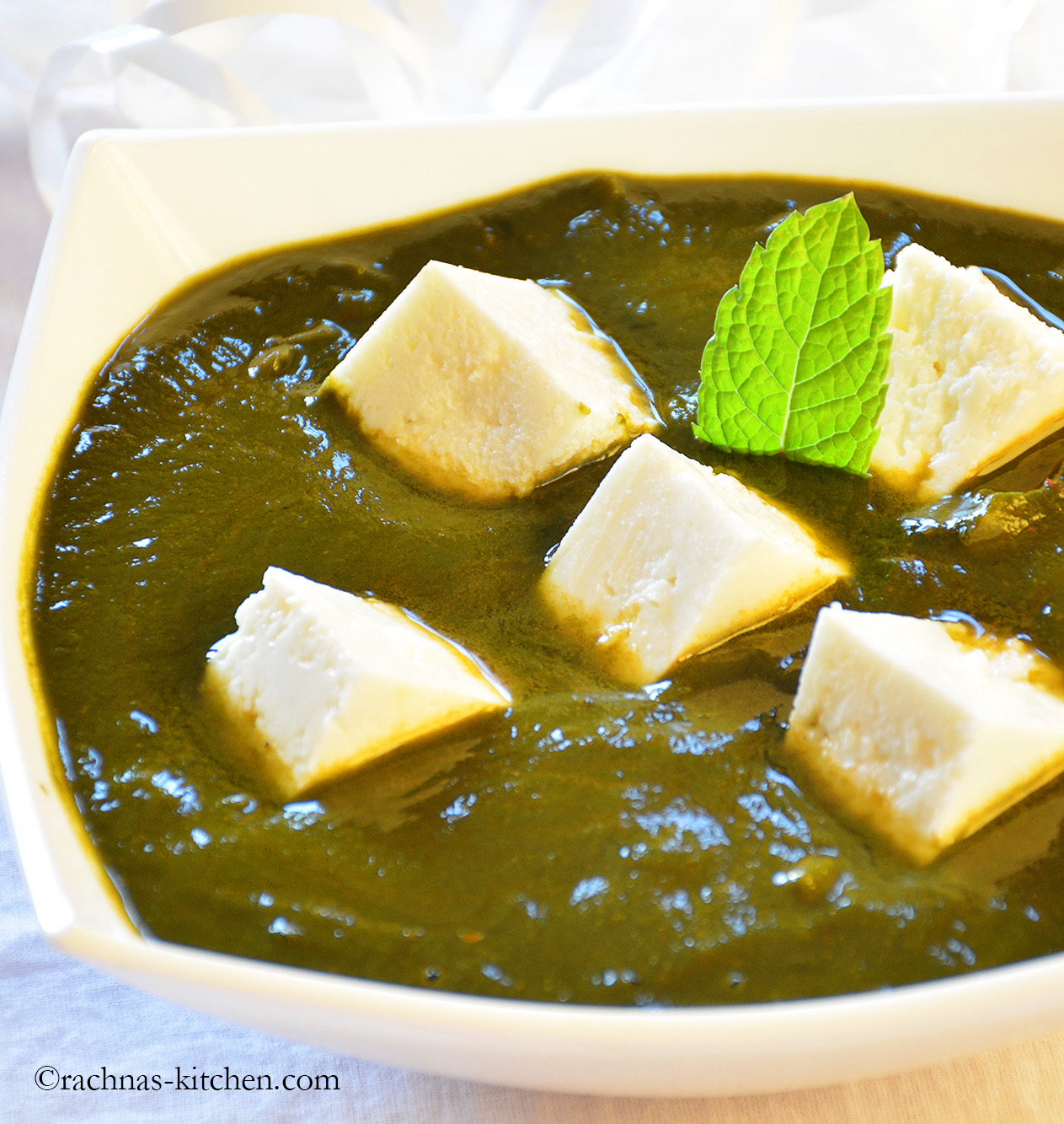 Palak paneer recipe