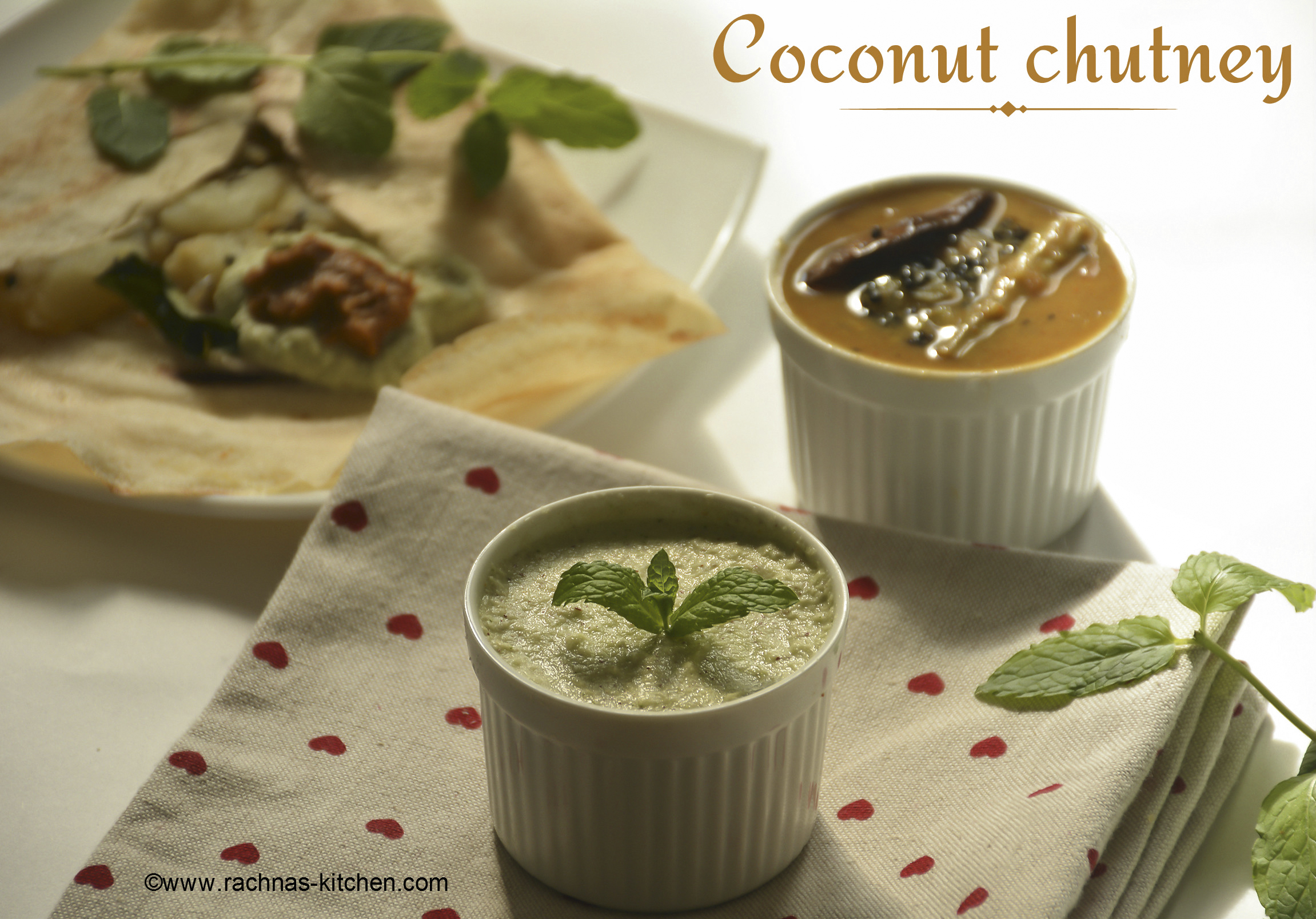 Coconut chutney recipe