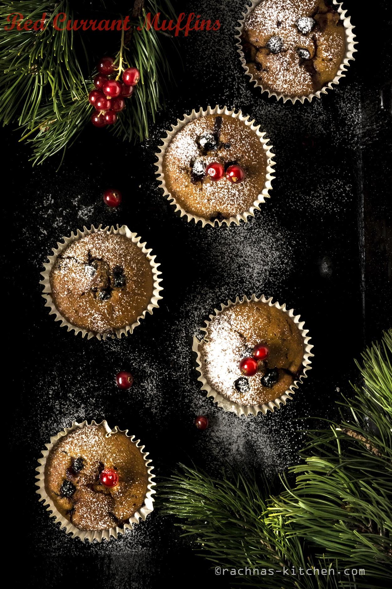 red currant muffins recipe