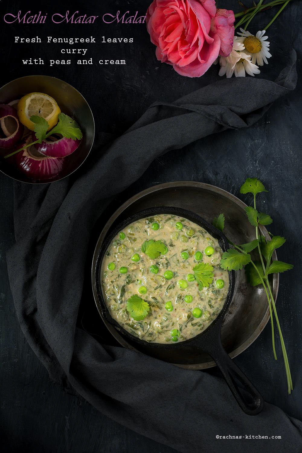 methi malai matar