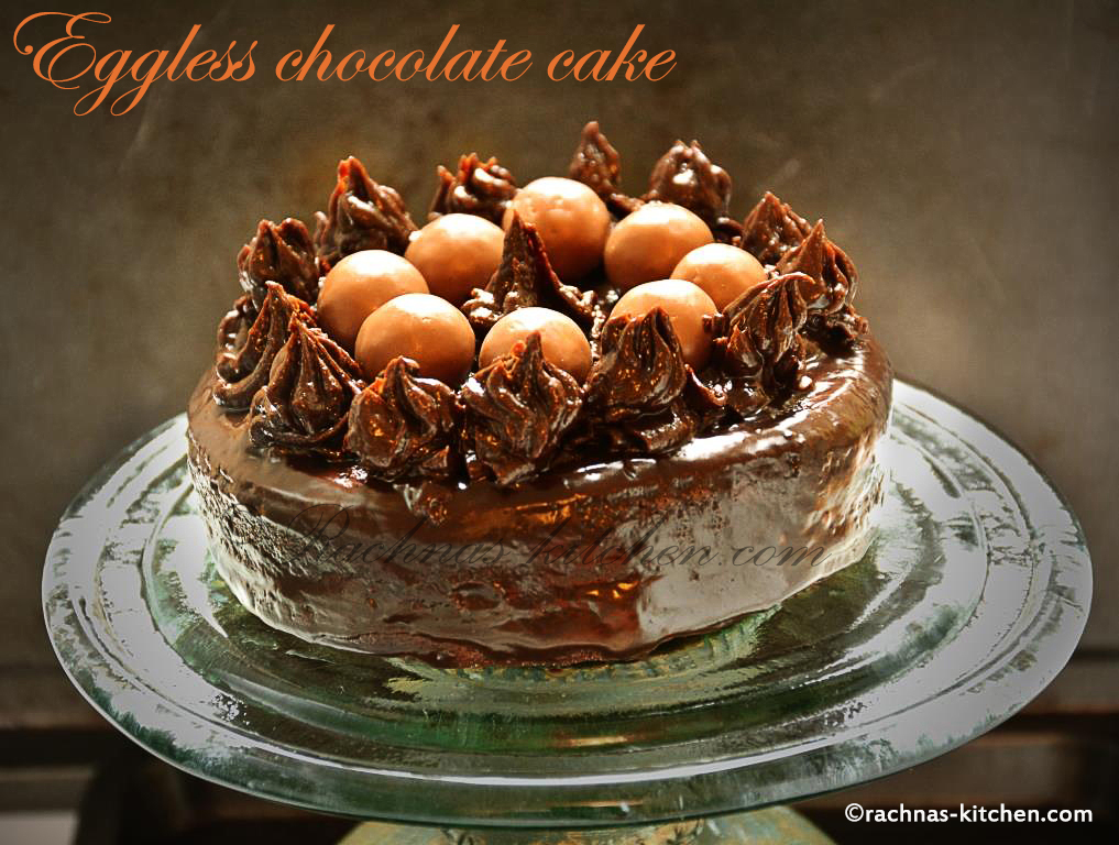 Eggless Chocolate Cake Recipe How To Make Eggless Chocolate Cake