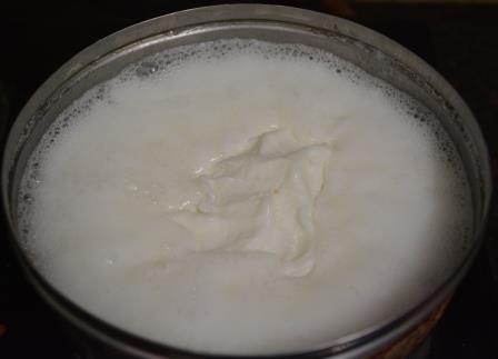 ghee recipe step 11
